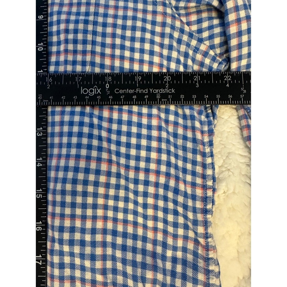 Vineyard Vines Slim Fit Crosby Gingham Button Down‎ Shirt Men Size L Blue Pink - Picture 6 of 7